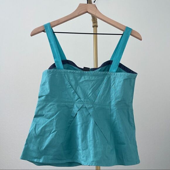 Marc by Marc Jacobs Zip Misty Pool Crop Top Size 2 NWT - Picture 3 of 6